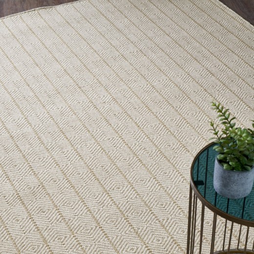 Custom Balance Wheat, 100% Wool Area Rug