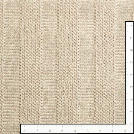 Custom Skylight Bone, 100% Wool Area Rug