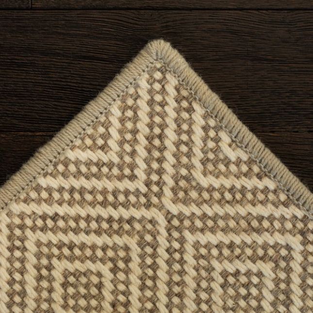 Serged border