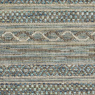 Custom Harbor Wave, 100% UV Stabilized Royaltron polypropylene. Area Rug